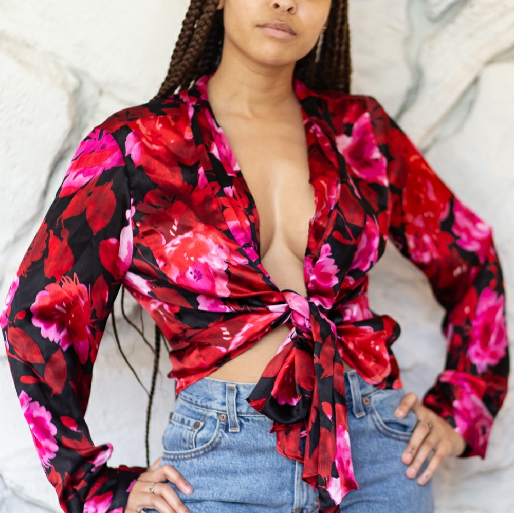 Jones New York Floral Top